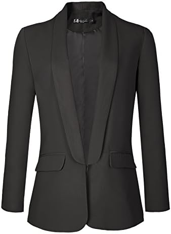 Office Blazer Jacket Open Front Womens Blazers for Work Professional